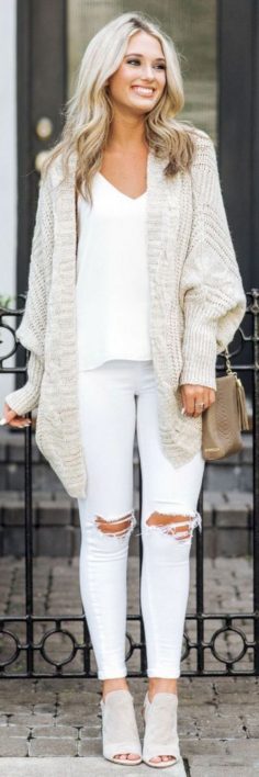 40 All ideas of white clothes for women