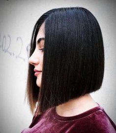 A stacked bob haircut will be the perfect choice