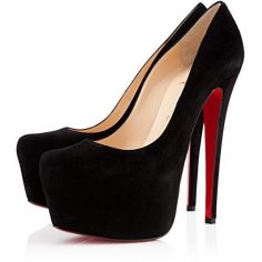 Christian Louboutin Narcissus 160mm Black Suede …