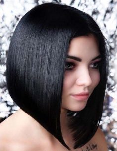 Classic and fashionable variations of a bob haircut.