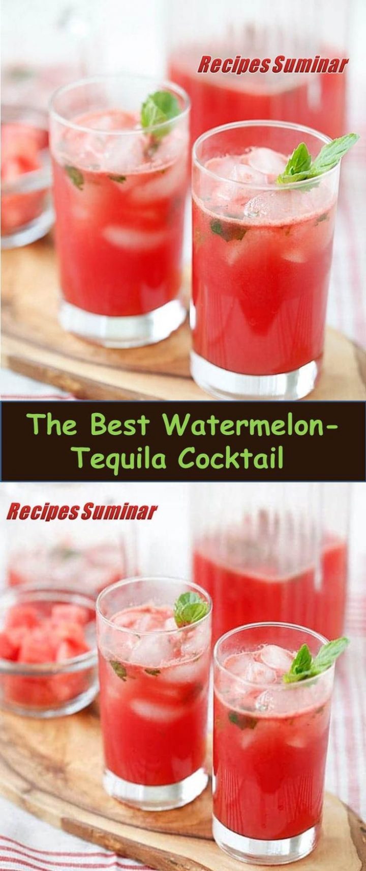 ★★★★★ 877 Comments Recipe Suminar ==> Watermelon and tequila cocktail Recipe # Watermelon and tequila # Cocktail # Recipe Watermelon and tequila cocktail: refreshing and surprising cocktail recipe with fresh watermelon, tequila, lime juice and mint, It takes 15 minutes.
