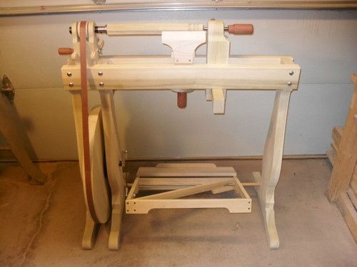 Plans of Treadle Lathe | WoodWorking