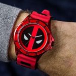 WATCH WITH RED DEADPOOL LOGO | Marvel Comics