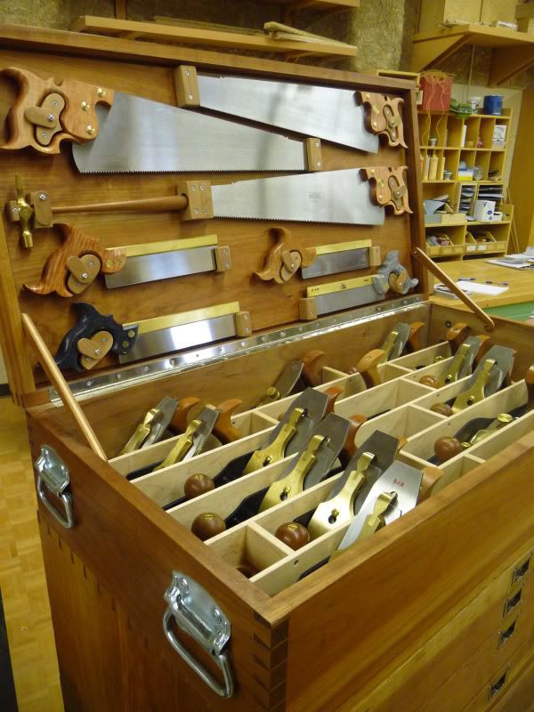 A great toolbox, everything has its place | Wood Working