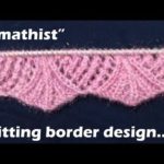 How to make an elegant border for cardigan | Knitting Patterns
