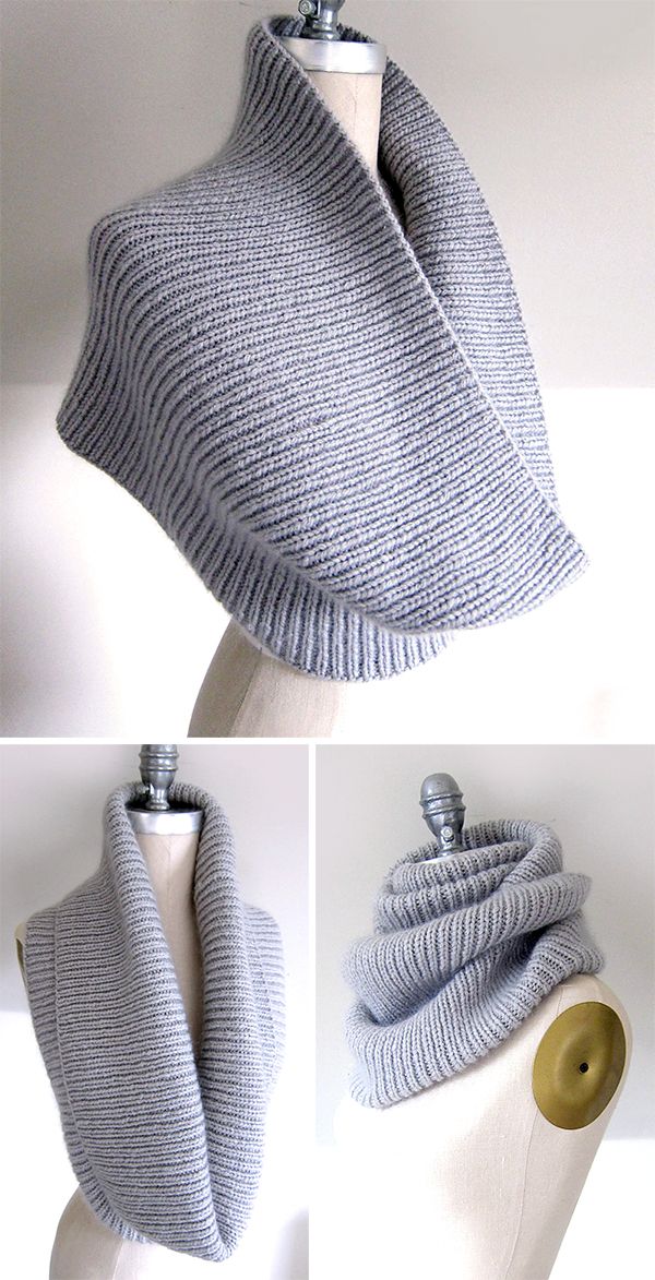 Free weave pattern for Easy On the C Train Cowl | Knitting Patterns