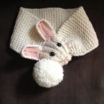 Cute Bunny children’s bunny scarf pattern | Knitting Patterns