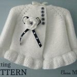Knitting PATTERN Baby jacket Crochet dress Baby dress Baby Knitted cardigan | Knitting Patterns