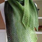 Lace Scarf Mistral PDF Weave Pattern Scarf gradient gradient-inspired lace scarf French wrap theft pattern easy without graphics | Knitting Patterns